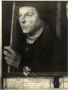 106289 Portret van Jelis Wz. van Royen, lid van de Jeruzalemsbroederschap te Utrecht, reisde met de broederschap naar ...